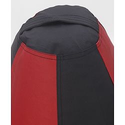 Pine Kids Sofa Bean Bag Without Beans - Red Black