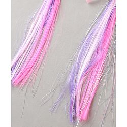 Pine Kids Hair Extensions Unicorn Themed Hair Band Free Size - Pink Purple