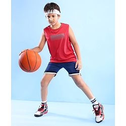 Pine Active Sleeveless Strip Print T-Shirt - Multicolor