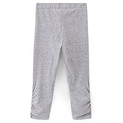 Pine Kids Full Length Leggings Pack of 2 - Green Light Grey