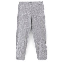 Pine Kids Full Length Leggings Pack of 2 - Green Light Grey