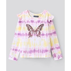 Pine Kids Full Sleeves Biowashed T-Shirt - Multicolor