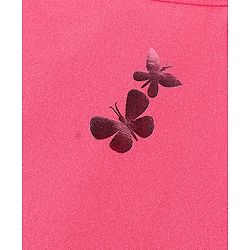 Pine kids Sleeveless Anti Microbial Bio Washed Slips Stripes & Butterfly Print Pack of 3- Multicolor