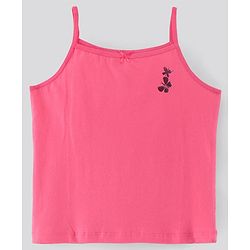Pine kids Sleeveless Anti Microbial Bio Washed Slips Stripes & Butterfly Print Pack of 3- Multicolor