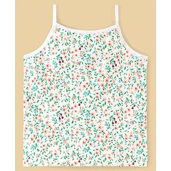 Pine Kids Cotton Stretchable Printed Singlets with Antimicrobial and Bio Wash Pack of 3 - Multi Color