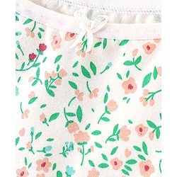 Pine Kids Cotton Stretchable Printed Singlets with Antimicrobial and Bio Wash Pack of 3 - Multi Color