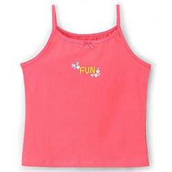 Pine Kids Sleeveless  Anti Microbial & Bio Washed Slips Pack Of 3 - Multicolor