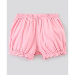 Pine Kids Cotton Printed Anti Bacterial & Biowashed Bloomers Pack Of 3 - Pink