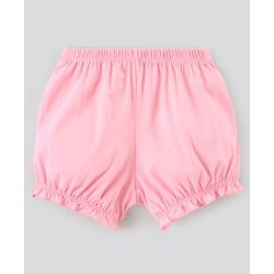 Pine Kids Cotton Printed Anti Bacterial & Biowashed Bloomers Pack Of 3 - Pink