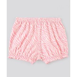 Pine Kids Cotton Printed Anti Bacterial & Biowashed Bloomers Pack Of 3 - Pink