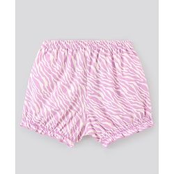Pine Kids Cotton Printed Anti Bacterial & Biowashed Bloomers Pack Of 3 - Pink