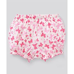 Pine Kids Cotton Printed Anti Bacterial And Bio Wash Bloomers Stripes Design Pack Of 3 - Multicolour