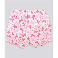 Pine Kids Cotton Printed Anti Bacterial And Bio Wash Bloomers Stripes Design Pack Of 3 - Multicolour