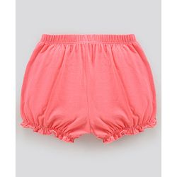 Pine Kids Anti Microbial & Bio Washed Bloomers Text Printed Pack of 3 - Multicolour