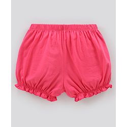 Pine Kids Anti Microbial & Bio Washed Bloomers Text Printed Pack of 3 - Multicolour