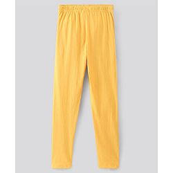 Pine Kids Cotton Full Sleeves Biowashed Night Suit Ombre Print - Yellow