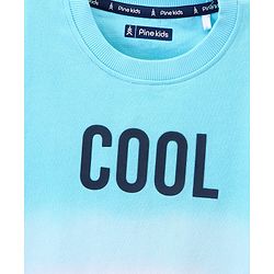 Pine Kids Full Sleeves Bio Wash Sweatshirt Text Print - Multicolor