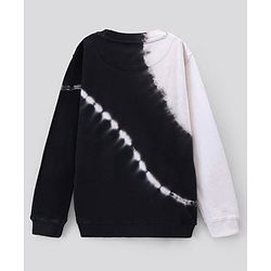 Pine Kids Full Sleeves Sweatshirt Biowashed Tye Dye Style - Multicolour