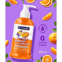 Pine Kids Orange Shampoo & Conditioner - 250 ml
