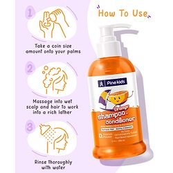 Pine Kids Orange Shampoo & Conditioner - 250 ml