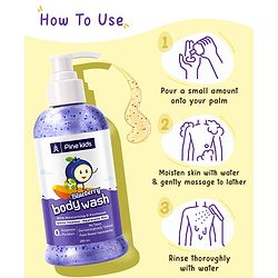 Pine Kids Blueberry Bodywash - 250 ml