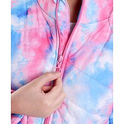 Pine Kids Full Sleeves Quilted Puffer Jacket Printed- Multicolor