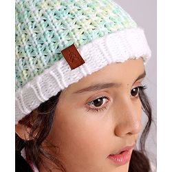 Pine Kids Woollen Cap Multicolor - Diameter 11 cm