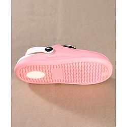 Pine Kids Clogs Mountain And Text Patch - Pink
