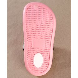 Pine Kids Clogs Mountain And Text Patch - Pink
