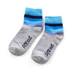 Pine Kids Regular Length Anti Microbial Washed Socks Pack of 5 (Color May Vary)