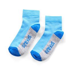 Pine Kids Regular Length Anti Microbial Washed Socks Pack of 5 (Color May Vary)