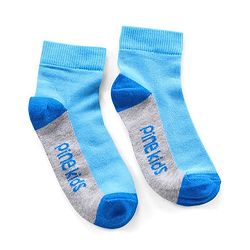 Pine Kids Regular Length Anti Microbial Washed Socks Pack of 5 (Color May Vary)