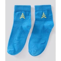 Pine Kids Regular Length Antimicrobial Socks Stripes Design Pack of 3 - Multicolor