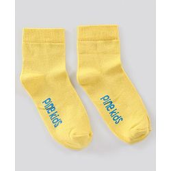 Pine Kids Regular Length Antimicrobial Socks Stripes Design Pack of 3 - Multicolor