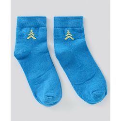 Pine Kids Regular Length Antimicrobial Socks Stripes Design Pack of 3 - Multicolor
