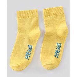 Pine Kids Regular Length Antimicrobial Socks Stripes Design Pack of 3 - Multicolor