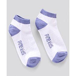 Pine Kids Anti Microbial and Striped Ankle Length Socks Pack of 3 Pairs (Color May Vary)