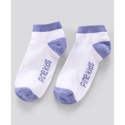 Pine Kids Anti Microbial and Striped Ankle Length Socks Pack of 3 Pairs (Color May Vary)