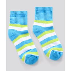 Pine Kids Ankle Length Anti Microbial Washed Terry Socks Pack of 3 (Color May Vary)