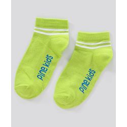 Pine Kids Ankle Length Anti Microbial Washed Socks Pack of 3 (Color May Vary)