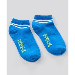 Pine Kids Ankle Length Anti Microbial Washed Socks Pack of 3 (Color May Vary)
