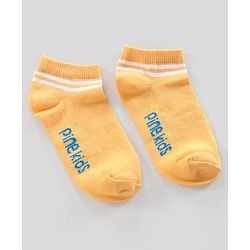 Pine Kids Ankle Length Anti Microbial Washed Socks Pack of 3 (Color May Vary)