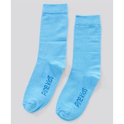 Pine Kids Regular Length Anti Microbial Washed Socks Pack of 3 (Color May Vary)