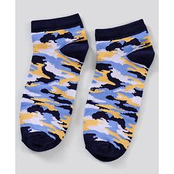 Pine Kids Ankle Length Non-Terry Anti-Microbial Socks Pack of 3 (Colour May Vary)