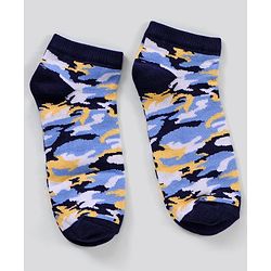 Pine Kids Ankle Length Non-Terry Anti-Microbial Socks Pack of 3 (Colour May Vary)
