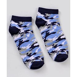 Pine Kids Ankle Length Non-Terry Anti-Microbial Socks Pack of 3 (Colour May Vary)