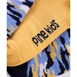 Pine Kids Ankle Length Non-Terry Anti-Microbial Socks Pack of 3 (Colour May Vary)