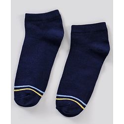 Pine Kids Ankle Length Non-Terry Anti-Microbial Socks Pack of 3 (Colour May Vary)