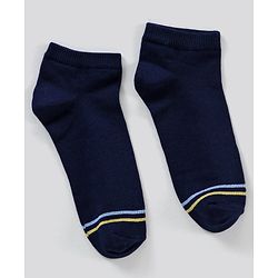 Pine Kids Ankle Length Non-Terry Anti-Microbial Socks Pack of 3 (Colour May Vary)