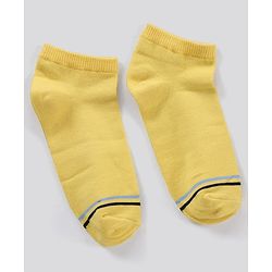 Pine Kids Ankle Length Non-Terry Anti-Microbial Socks Pack of 3 (Colour May Vary)